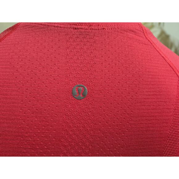 Lululemon Swiftly Tech Short-Sleeve Crew Shirt 2.0 Womens Size 2 Hot Pink Active - Picture 6 of 9
